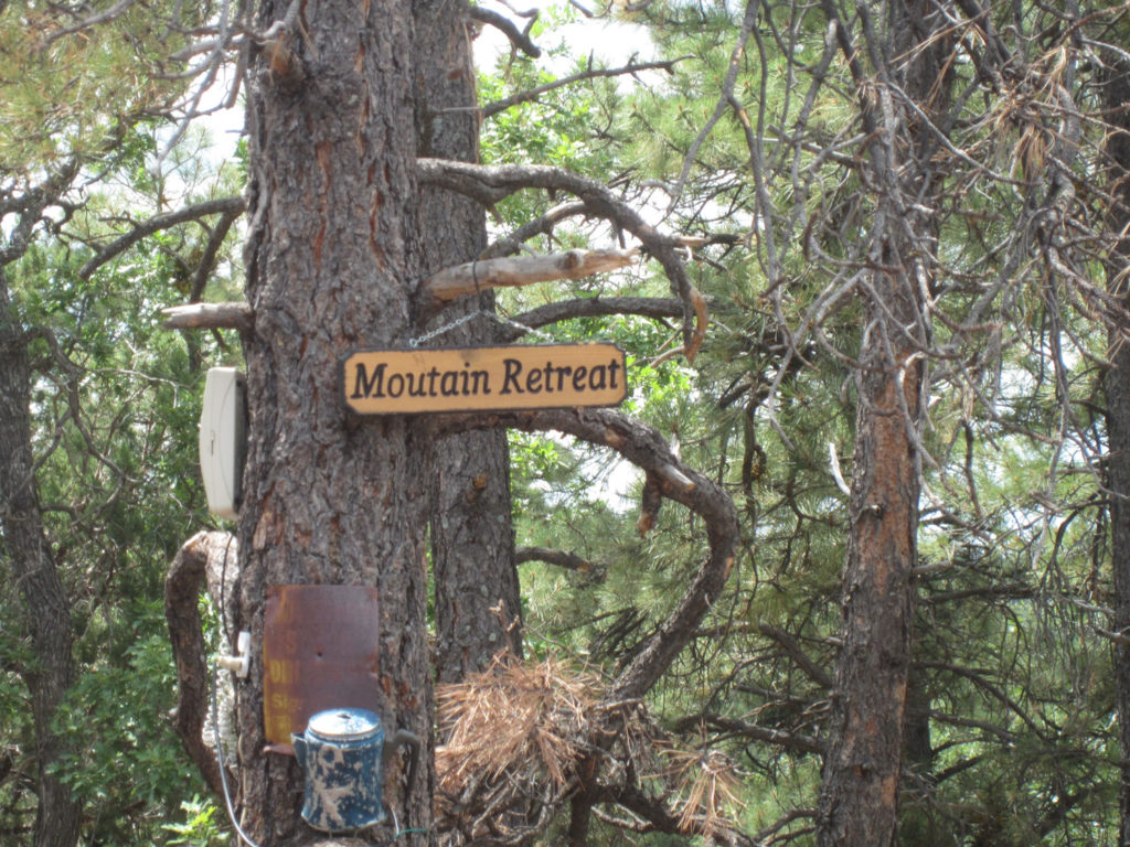 Signage at Crystal Point Picnic Area