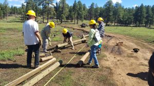 Rebuilding Horse Park Fence